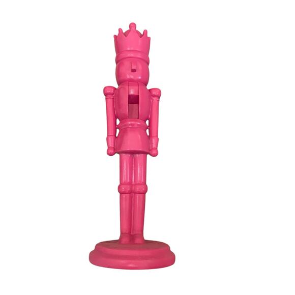 Sugarplum Dreams Christmas Nutcracker 14.5in Hot Pink Holiday Glam NEW - Picture 10 of 10